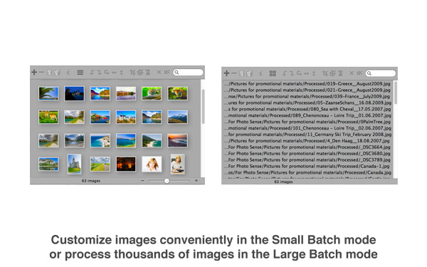 Resize Sense - Batch modes